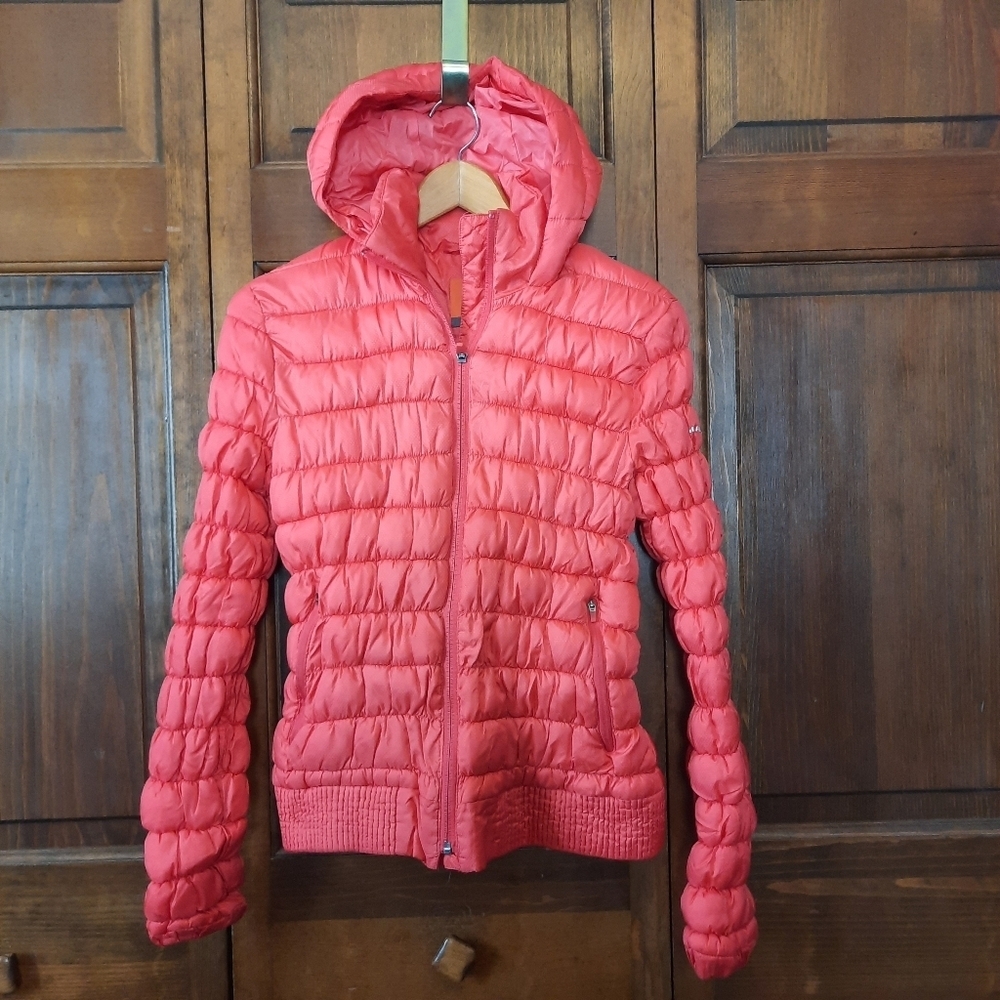 Merrell Select Dry Featherless Insulated Cayenne Red Puffer Jacket Size Small
